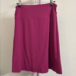 Elegant Pink A-Line Sport Skirt